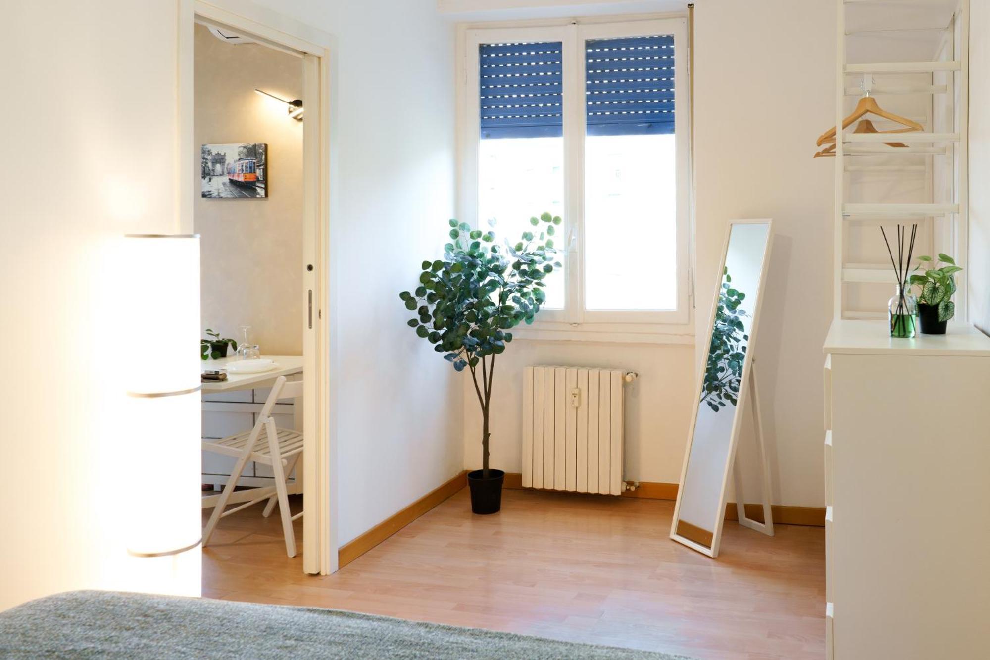Ferienwohnung 2Min Metro Rossa-20Min San Siro-Ac-Parcheggi Mailand Exterior foto